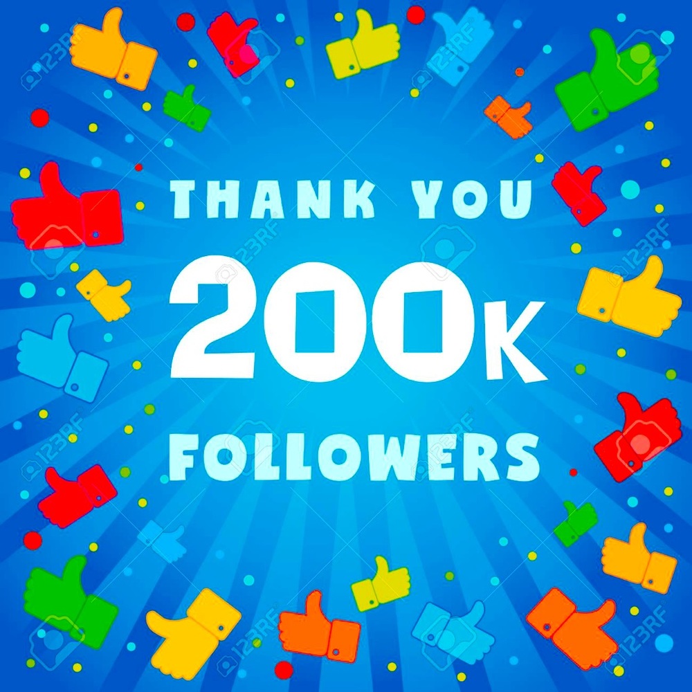 Thanks for helping me reach this milestone of 200K followers! Happy Poshing!